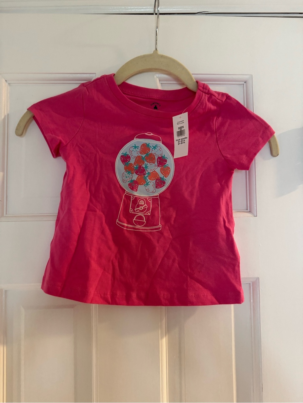 GAP Hot Pink Gumball Machine Graphic Tee